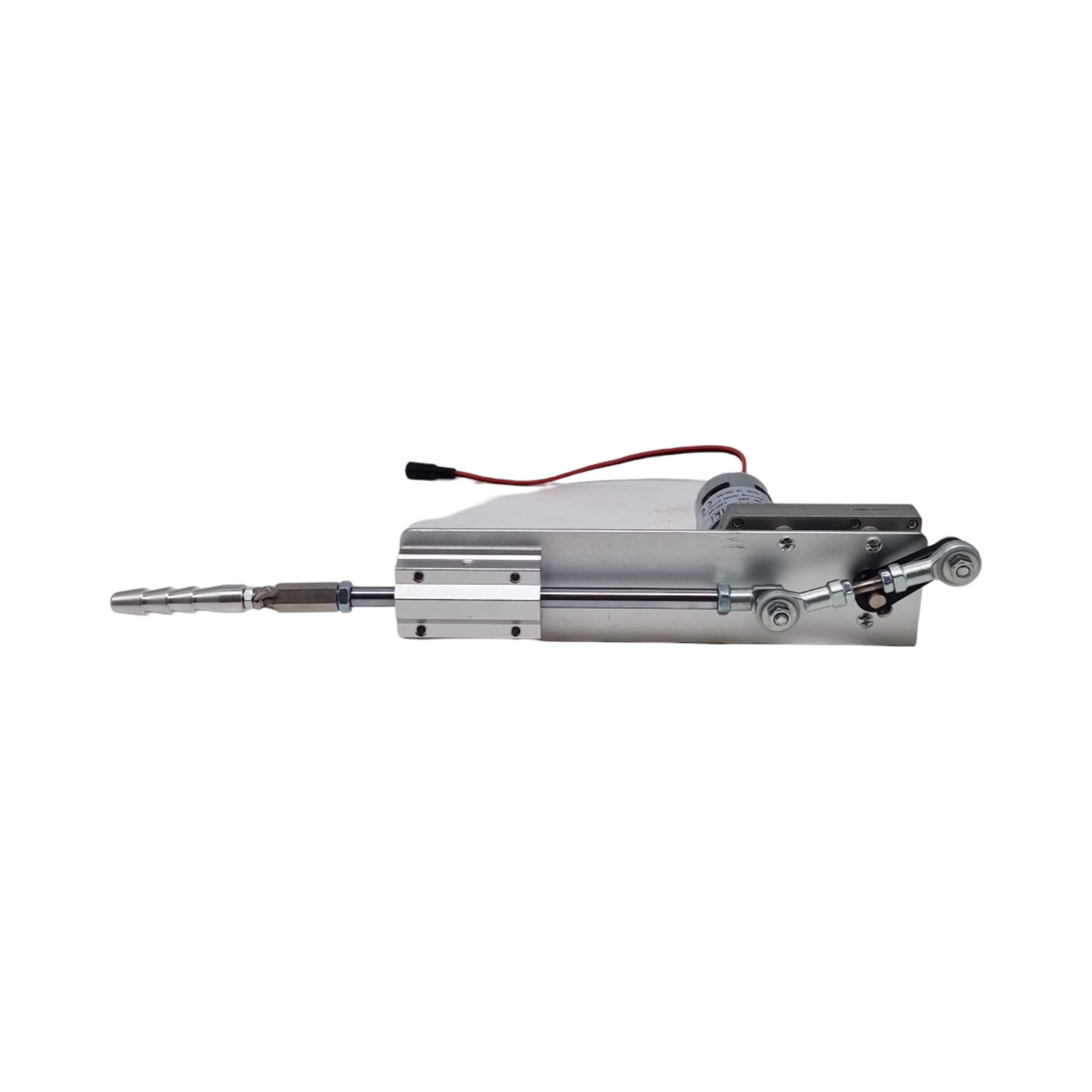 Jvnvlki Hubkolbenmotor Linearantrieb DC 24V 120rpm mit Fernbedienung Drehzahlregler Endanschluss Hub 20-80mm Schub 18kg