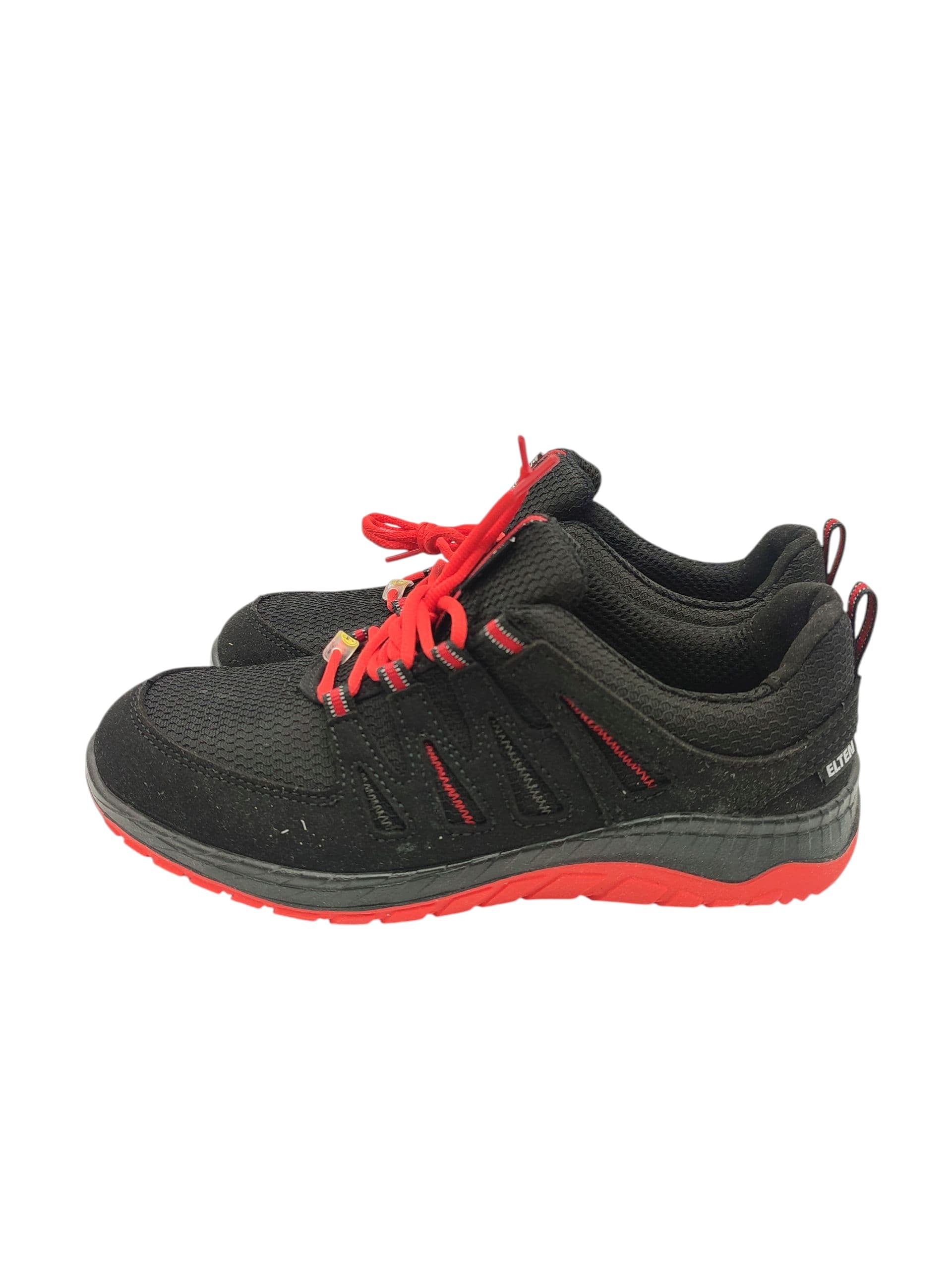 Elten Maddox S3 ESD Sicherheitsschuh Low Schwarz/Rot Größe 40