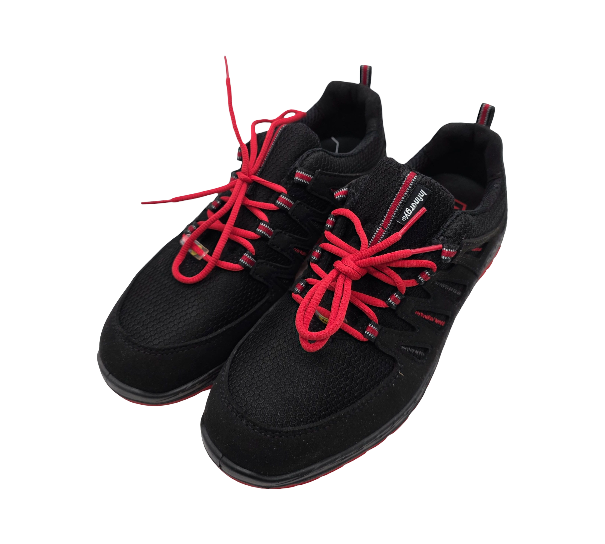 Elten Maddox S3 ESD Sicherheitsschuh Low Schwarz/Rot Größe 40