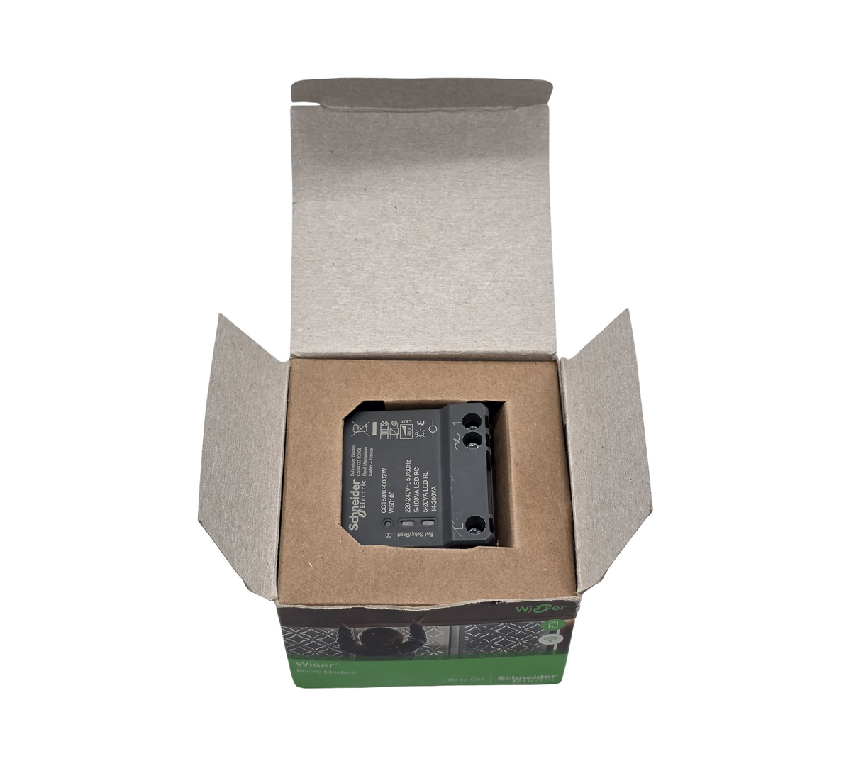 Schneider Electric CCT5010-0002W Universal-Dimmaktor 1-fach Unterputz