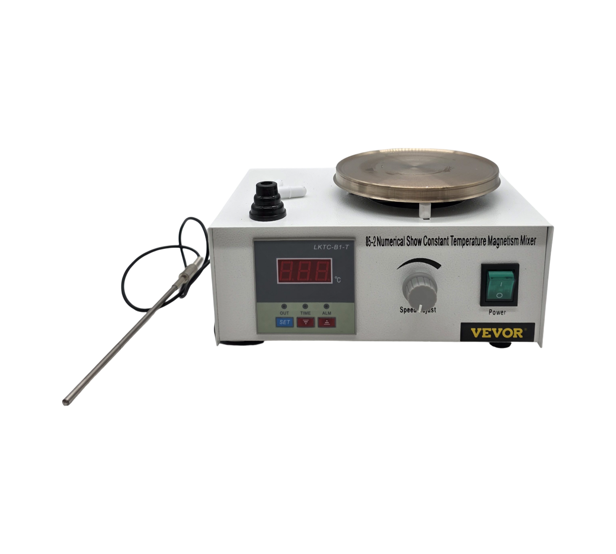 VEVOR Magnetrührer Heizplatte 1000 ml max.Digitaler Magnetrührer Digitalanzeig
