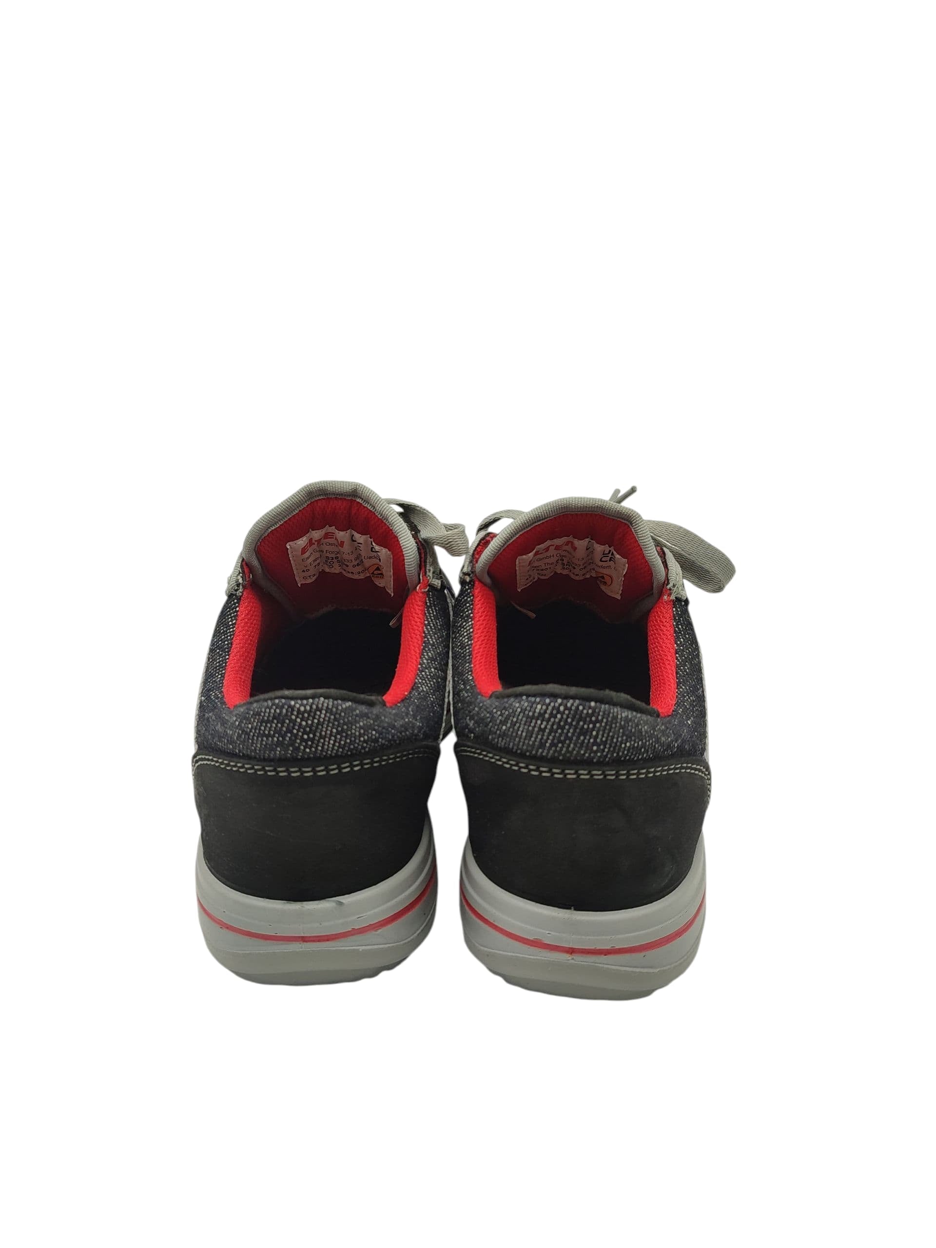 ELTEN Sicherheitsschuhe SENSATION Up Low ESD S3, Damen und Herren, Leder/Textil, Stahlkappe, leicht, sportlich, Schwarz, Größe: 40