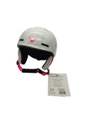 Black Crevice Kinder-Skihelm Stubai, weiß/rosa, 48-52 cm cm