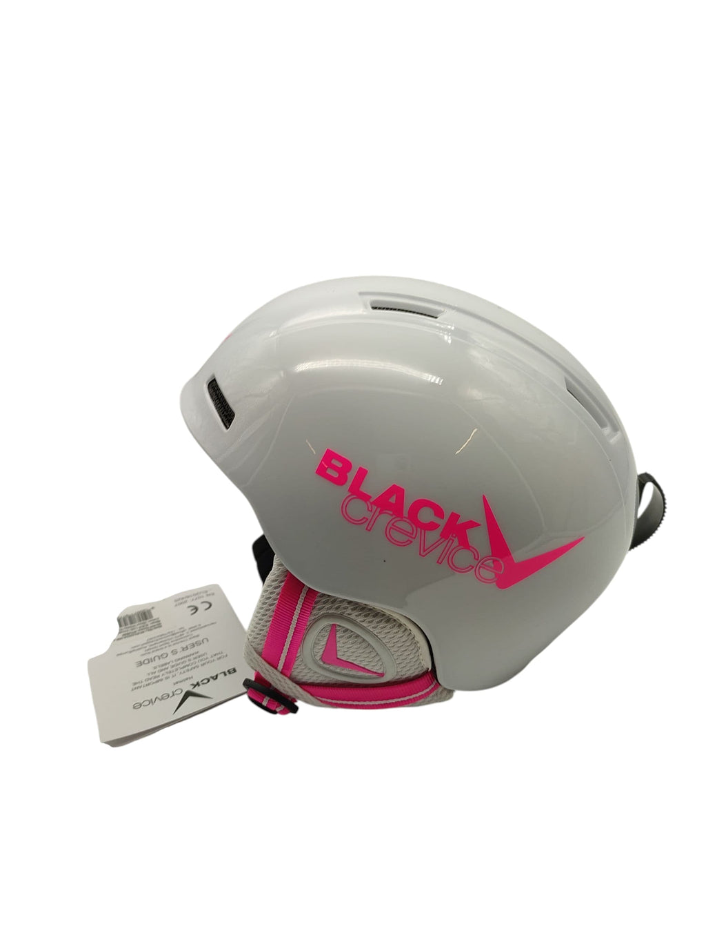 Black Crevice Kinder-Skihelm Stubai, weiß/rosa, 48-52 cm cm