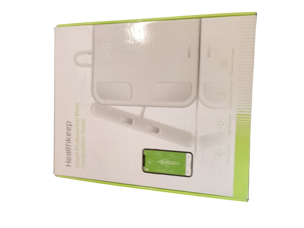 Körperfettwaage Digital Personenwaage Bluetooth mit 8 Elektroden