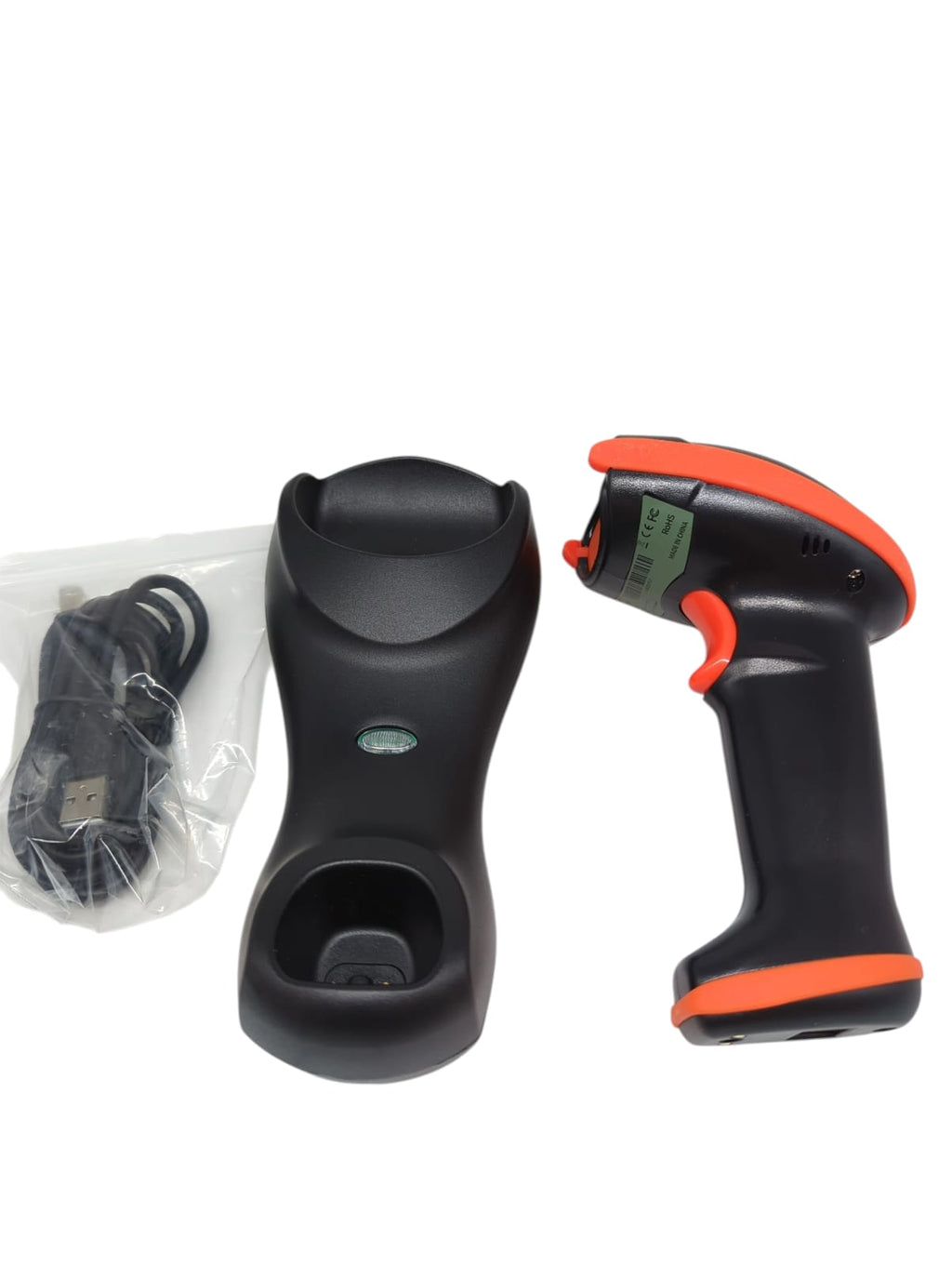 Tera Barcode Scanner 2D 1D QR Wireless 2,4GHz mit Ladestation USB