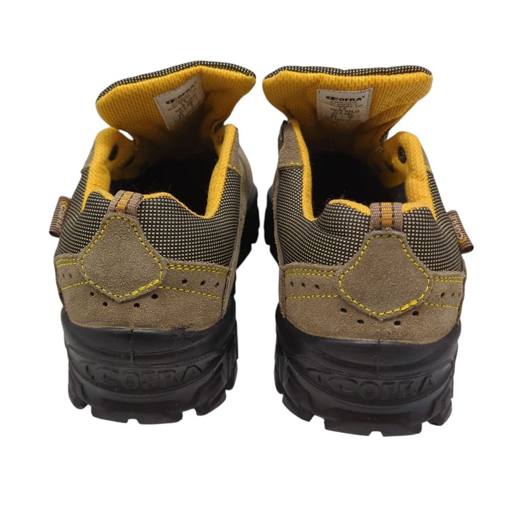 Cofra  NEW NILO S1 P SRC Sicherheitsschuhe Beige/Gelb Gr 41