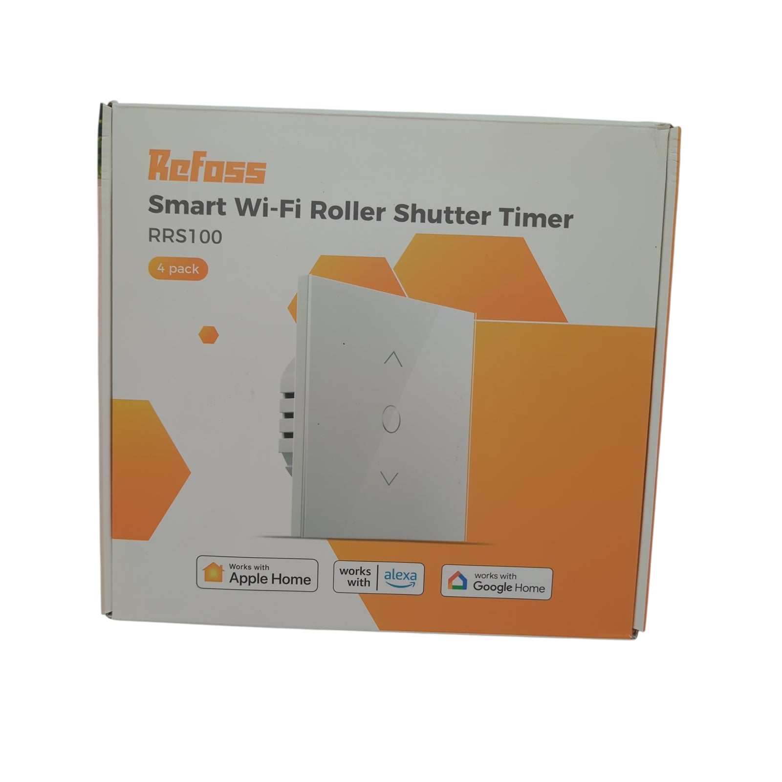 Refoss WLAN Rollladenschalter HomeKit mit Prozentsteuerung LED Siri Alexa
