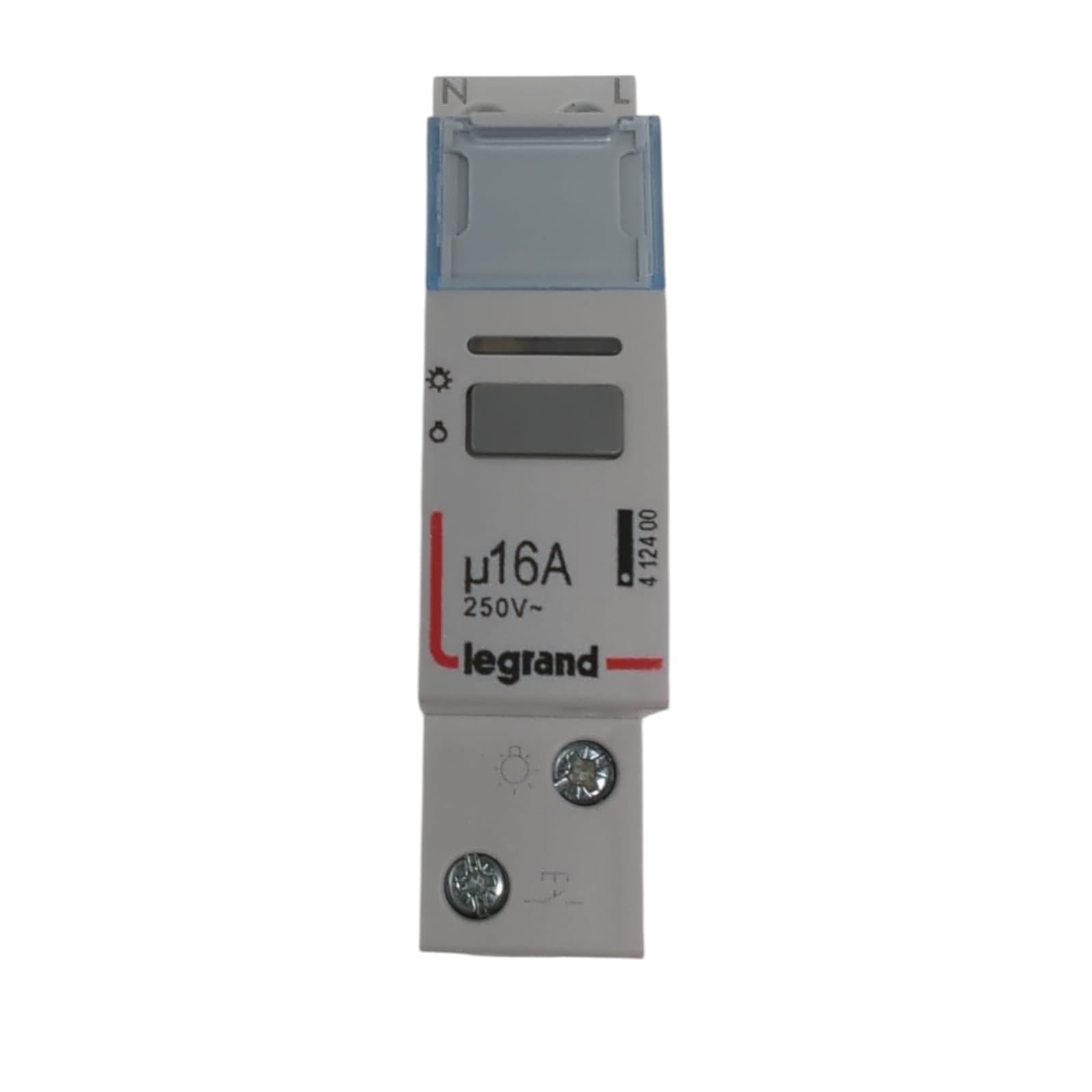 Legrand 412400 einpoliges Verriegelungsrelais geräuschlos 16A