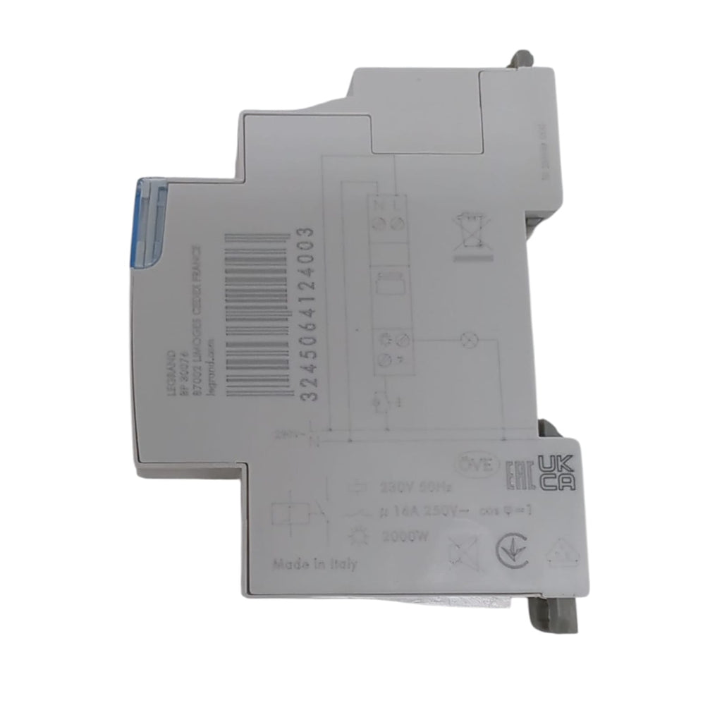 Legrand 412400 einpoliges Verriegelungsrelais geräuschlos 16A