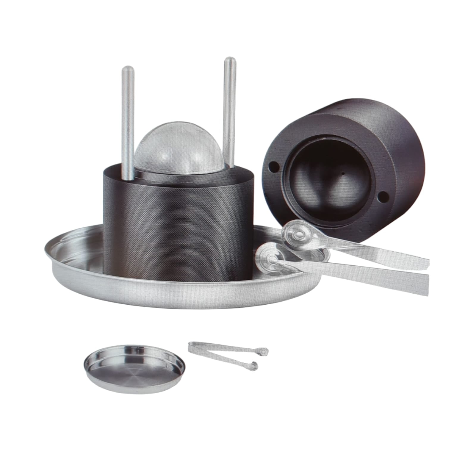 VEVOR Eiswürfelform-Set 60 mm, Eiswürfelform in Kugelform