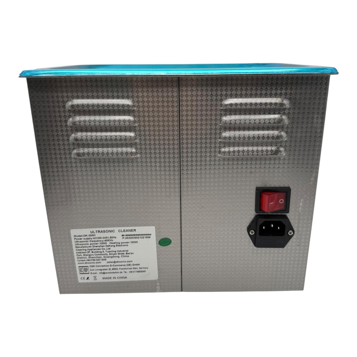 Tischplatte Ultraschallreiniger 3L DK SONIC Edelstahl Ultraschallreinigungsgerät