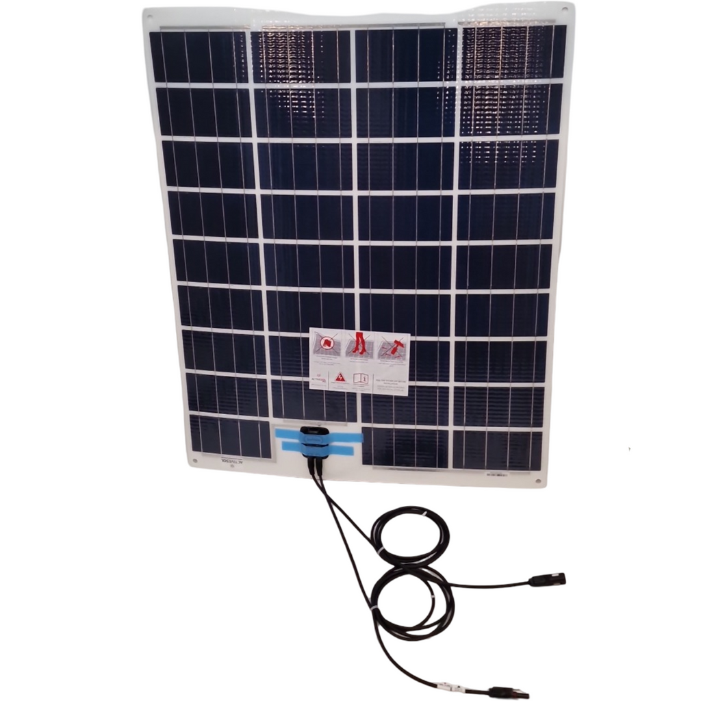 ACTIVESOL 75W Solarpanel polykristallin flexibel für Wohnmobile 668x834mm