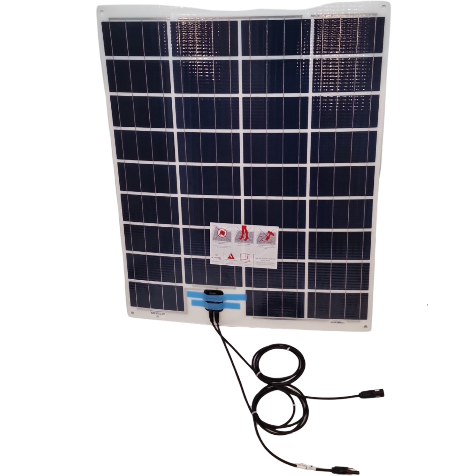 ACTIVESOL 75W Solarpanel polykristallin flexibel für Wohnmobile 668x834mm