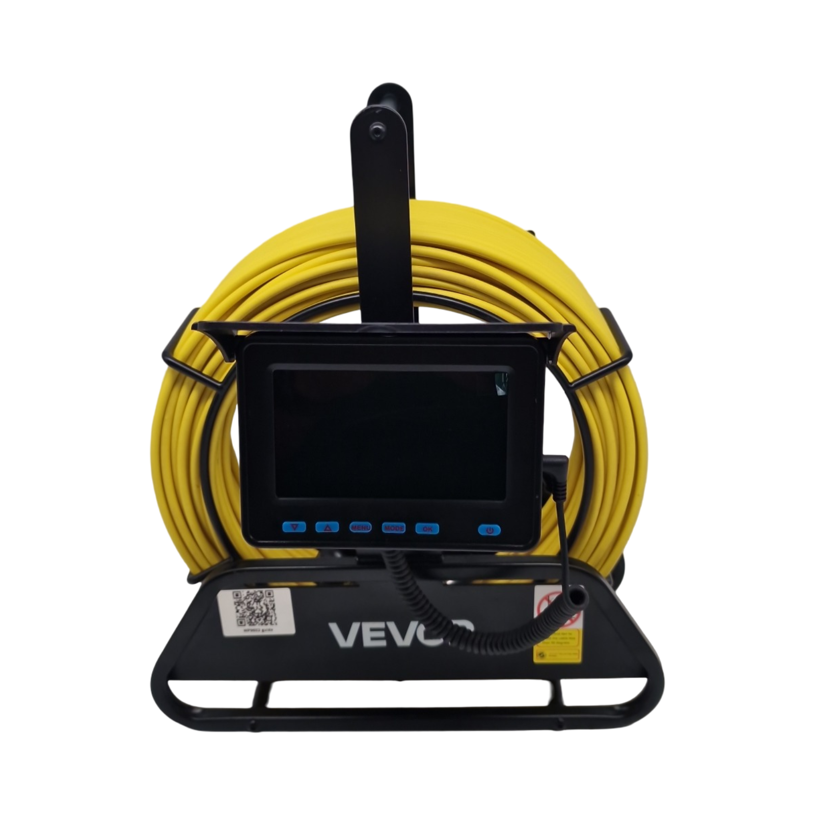 VEVOR Endoskop Kamera Rohrinspektion 50m wasserdicht IP68 11cm Display 6 LED