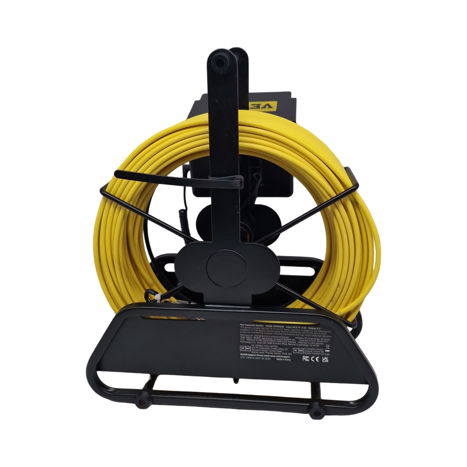 VEVOR Endoskop Kamera Rohrinspektion 50m wasserdicht IP68 11cm Display 6 LED