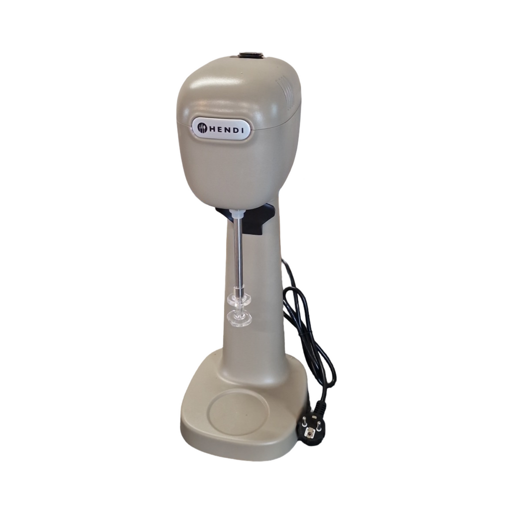 Hendi Milchshake Maker Getränkemixer inkl. 2 Mixbecher Edelstahl Polykarbonat Drink Mixer 230V