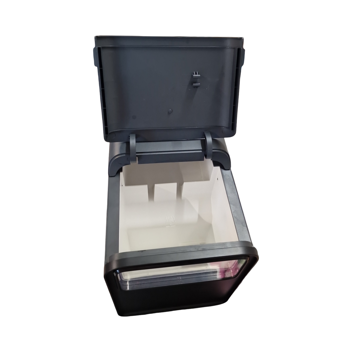 Eiswürfelbereiter OMISOON, 12 kg in 24 Std., 9 Eiswürfel in 6–8 Minuten, selbstreinigender Eiswürfelbereiter, Eiswürfelbereiter mit 2 Eiswürfelgrößen