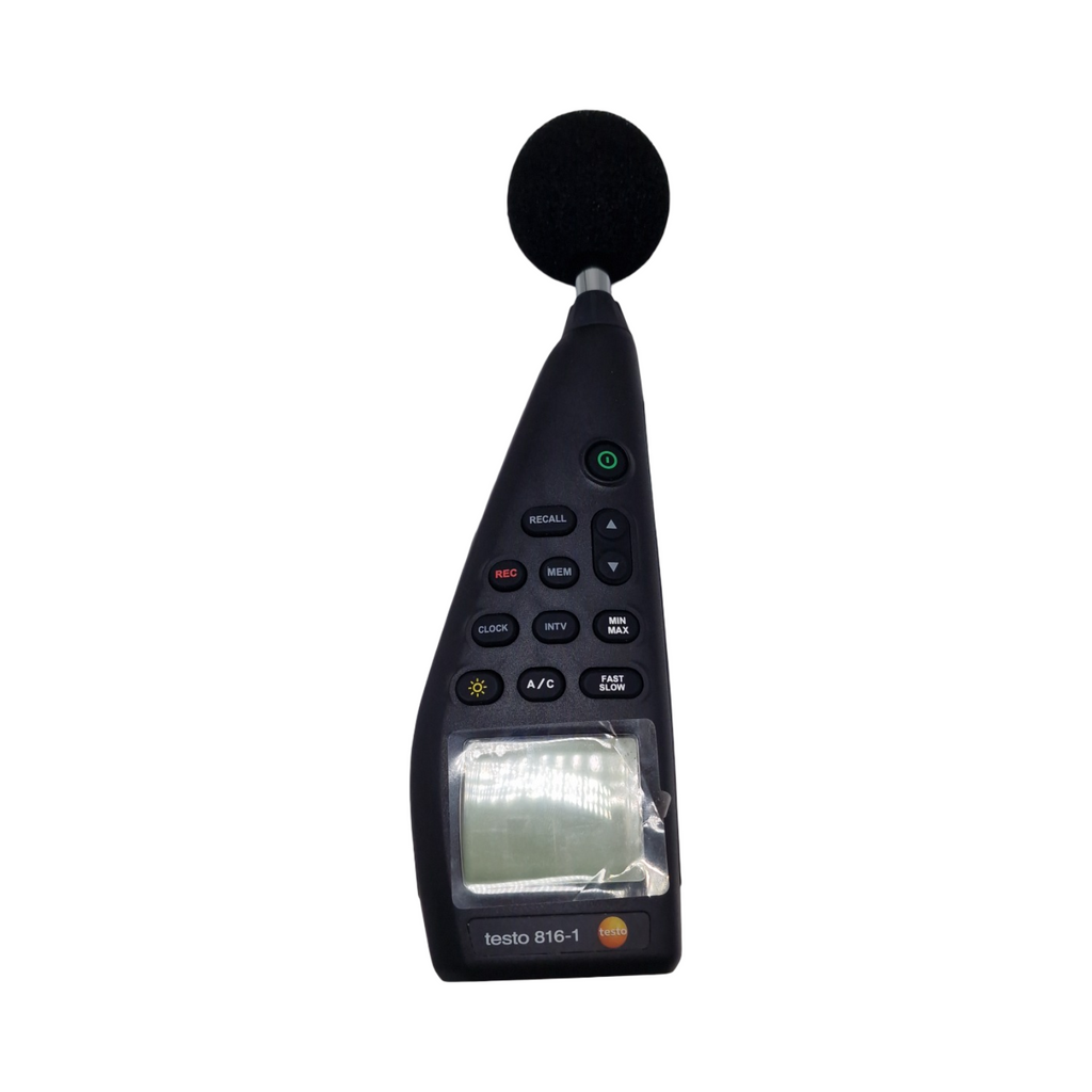 testo 816-1 Schallpegel-Messgerät Datenlogger 30-130 dB 20-8000 Hz