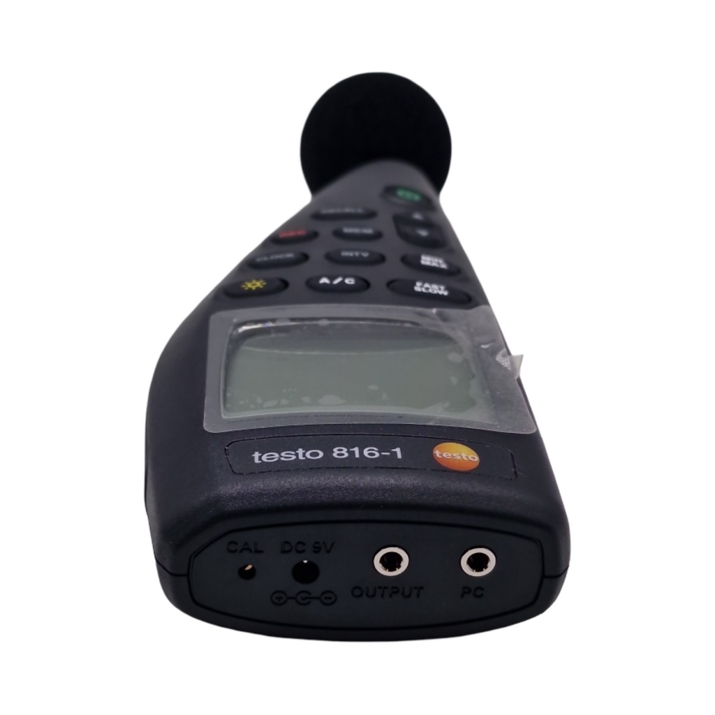 testo 816-1 Schallpegel-Messgerät Datenlogger 30-130 dB 20-8000 Hz