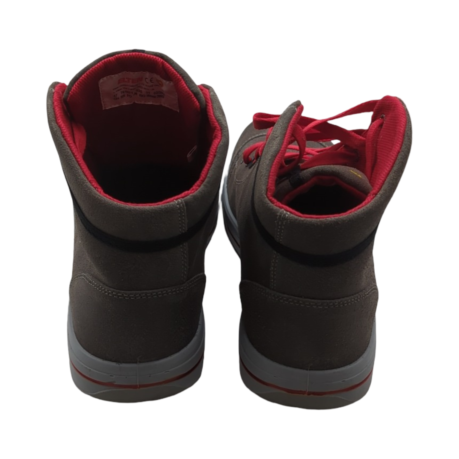 ELTEN VINTAGE Mid Sicherheitsschuhe S3 Herren Leder Stahlkappe leicht sportlich Grau Größe 47