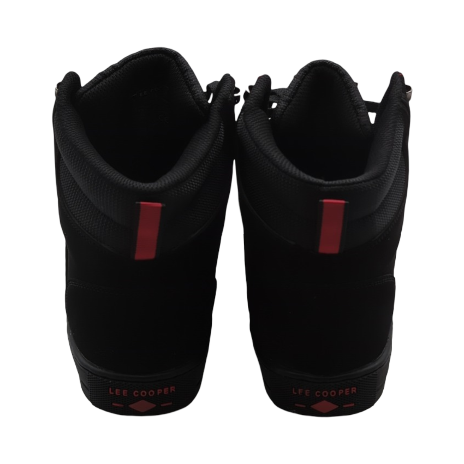 Lee Cooper Unisex Arbeitsschuhe Retro Stil Trainer Stiefel SB SRA Schwarz Größe 46