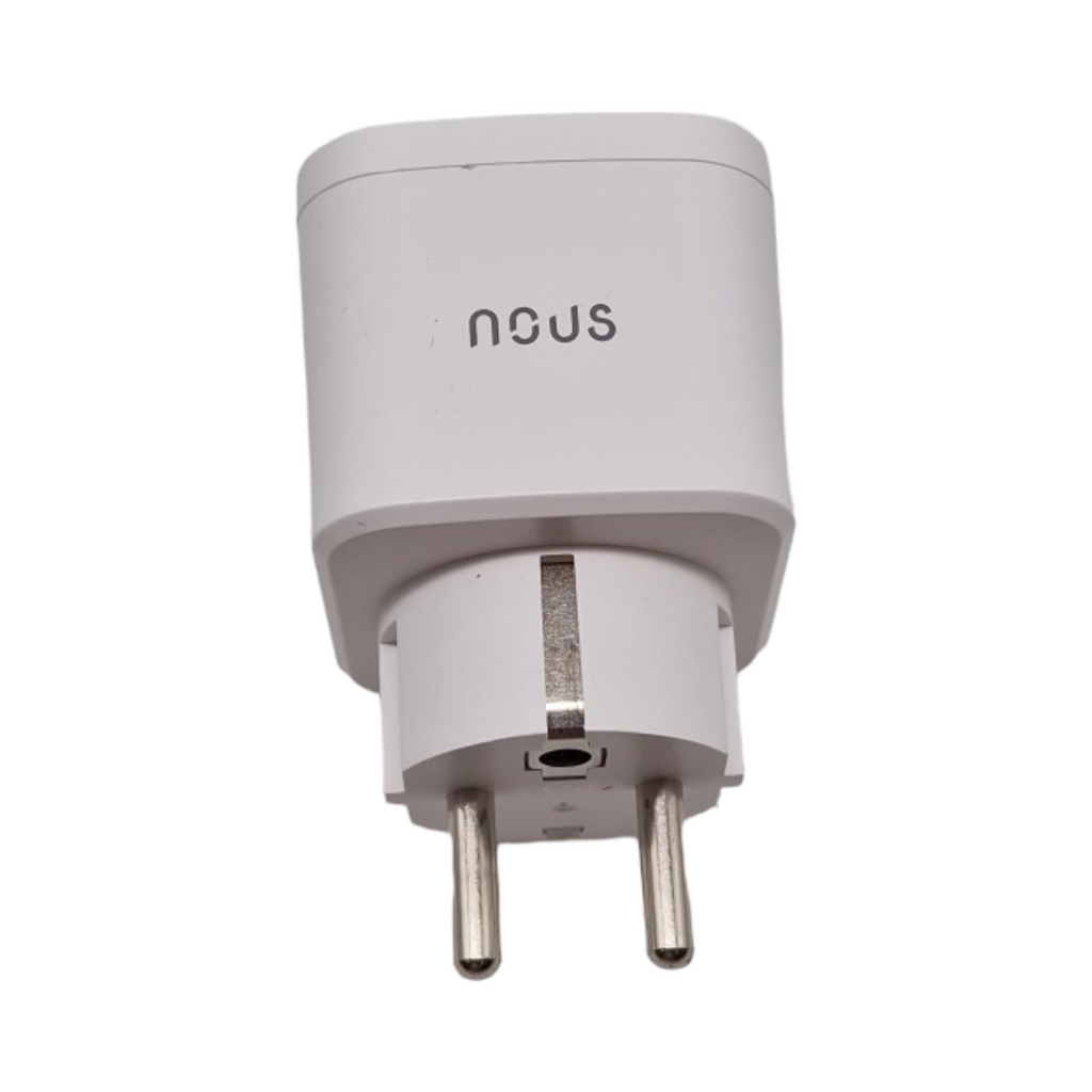 NOUS A7Z ZigBee Smart Steckdose 16A Energieüberwachung App Sprachsteuerung Zeitplan Timer Alexa Google Home Home Assistant