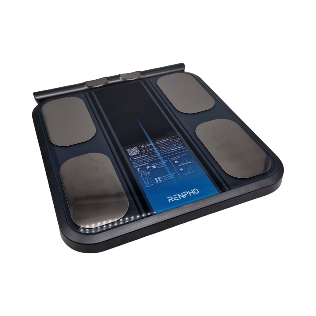 RENPHO Körperfettwaage 8 Elektroden Personenwaage Smart Waage mit App Präzisionswaage bis 180 kg