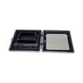 The Richman Premium Schnupfset magnetisch luxuriös diskret Glas-Ziehröhrchen Spiegel