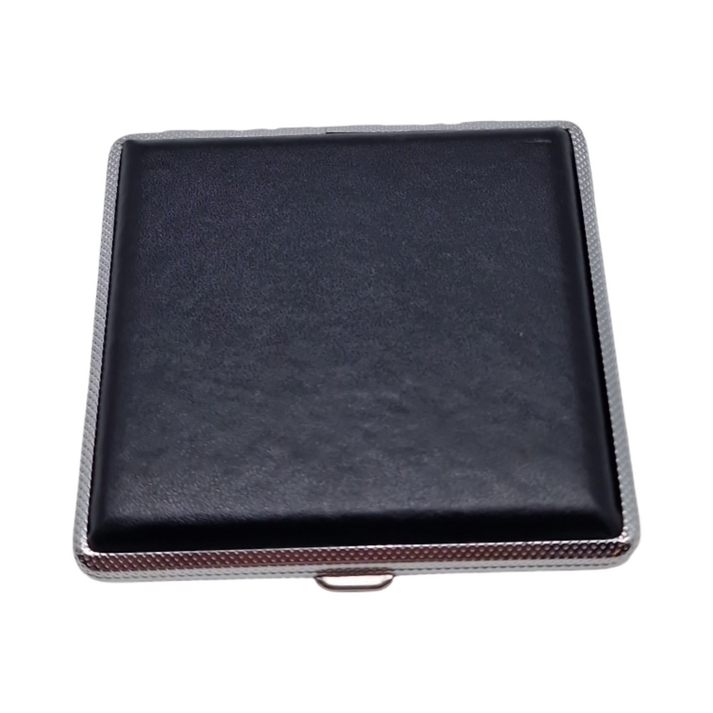 The Richman Premium Schnupfset magnetisch luxuriös diskret Glas-Ziehröhrchen Spiegel