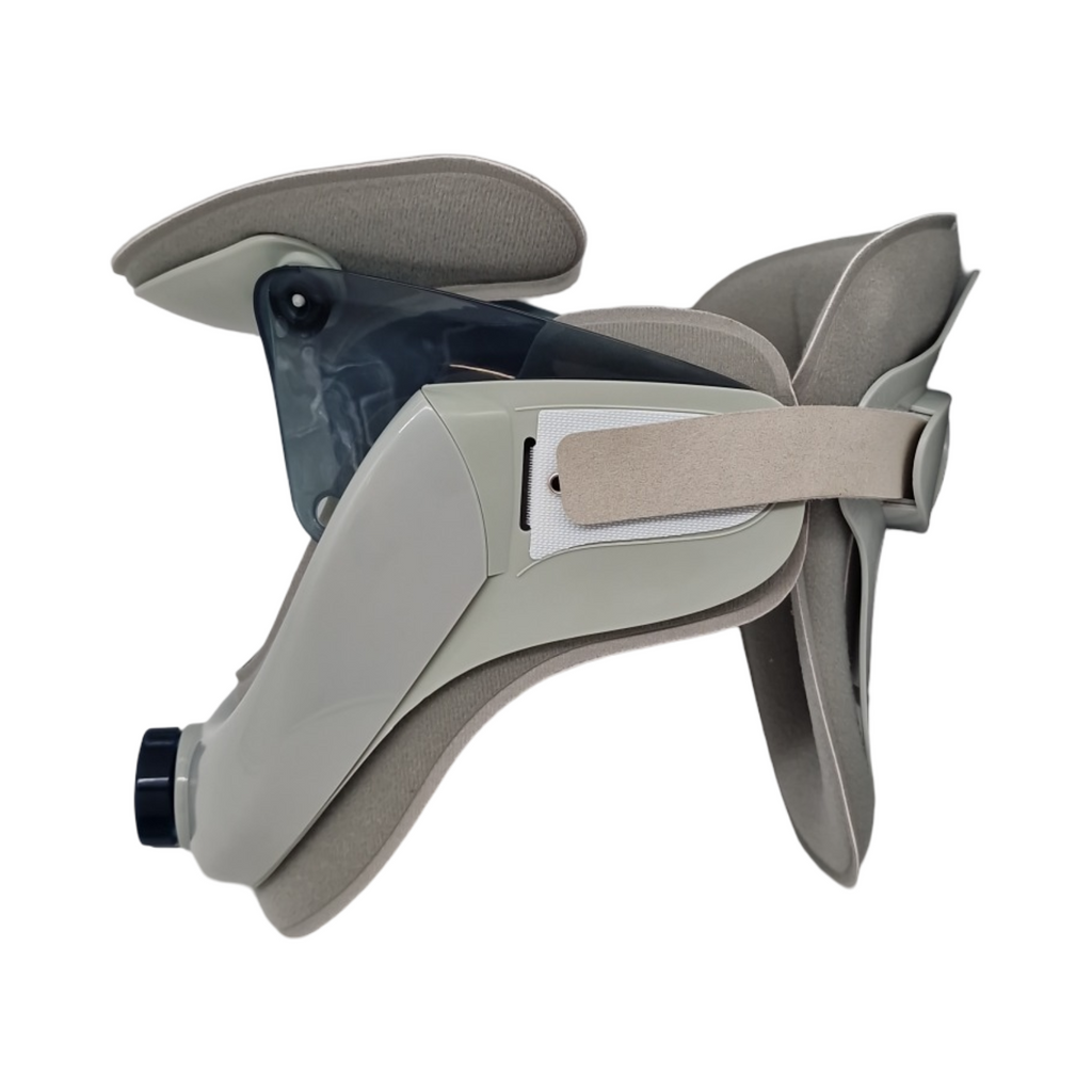 Nackenstrecker aufblasbar Halskrause Cervical Traktion verstellbar