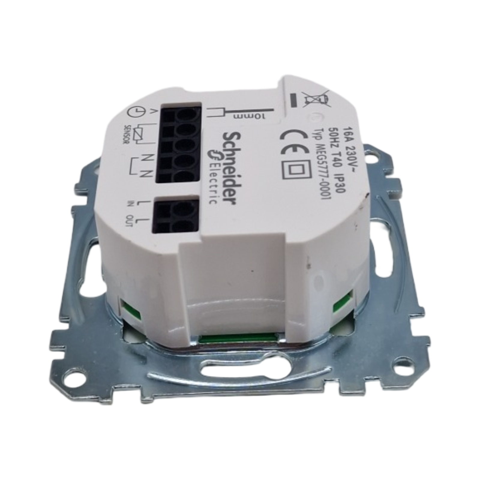Schneider Electric Merten Connected Raumtemperaturregler Zigbee 16A Grün