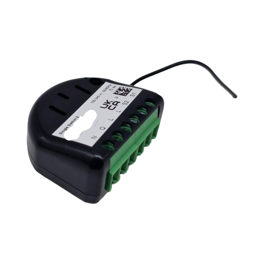 FIBARO FGS-213 Z-Wave Plus Relais Schalter drahtlos schwarz