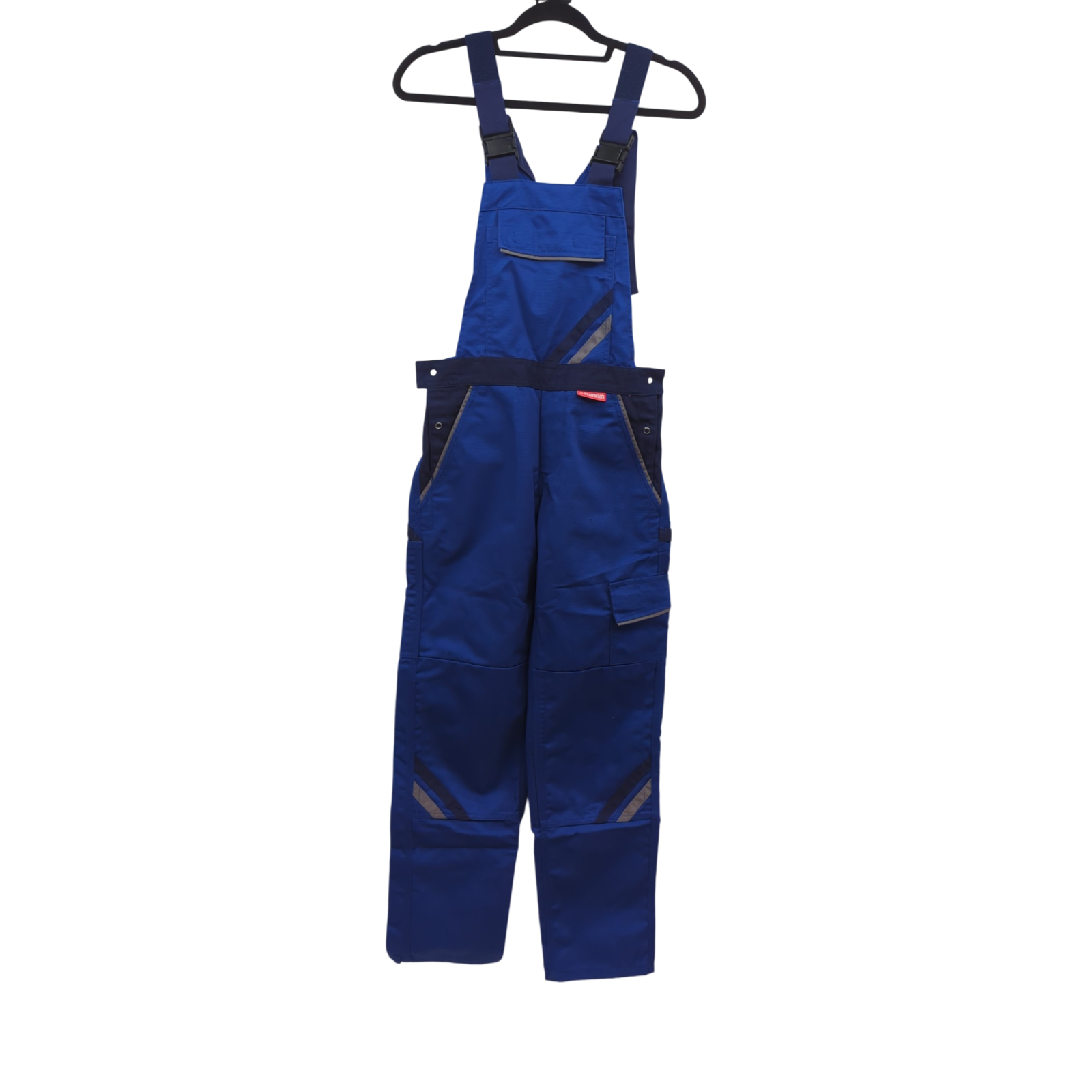 Planam Highline Damen-Latzhose kornblau marine zink Größe 34