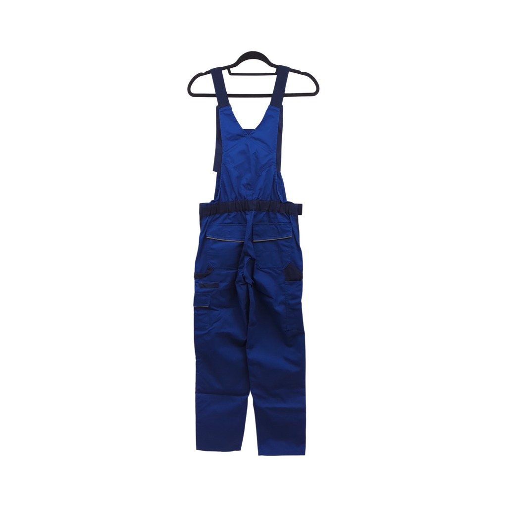 Planam Highline Damen-Latzhose kornblau marine zink Größe 34