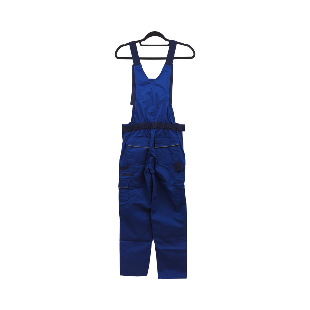 Planam Highline Damen-Latzhose kornblau marine zink Größe 34