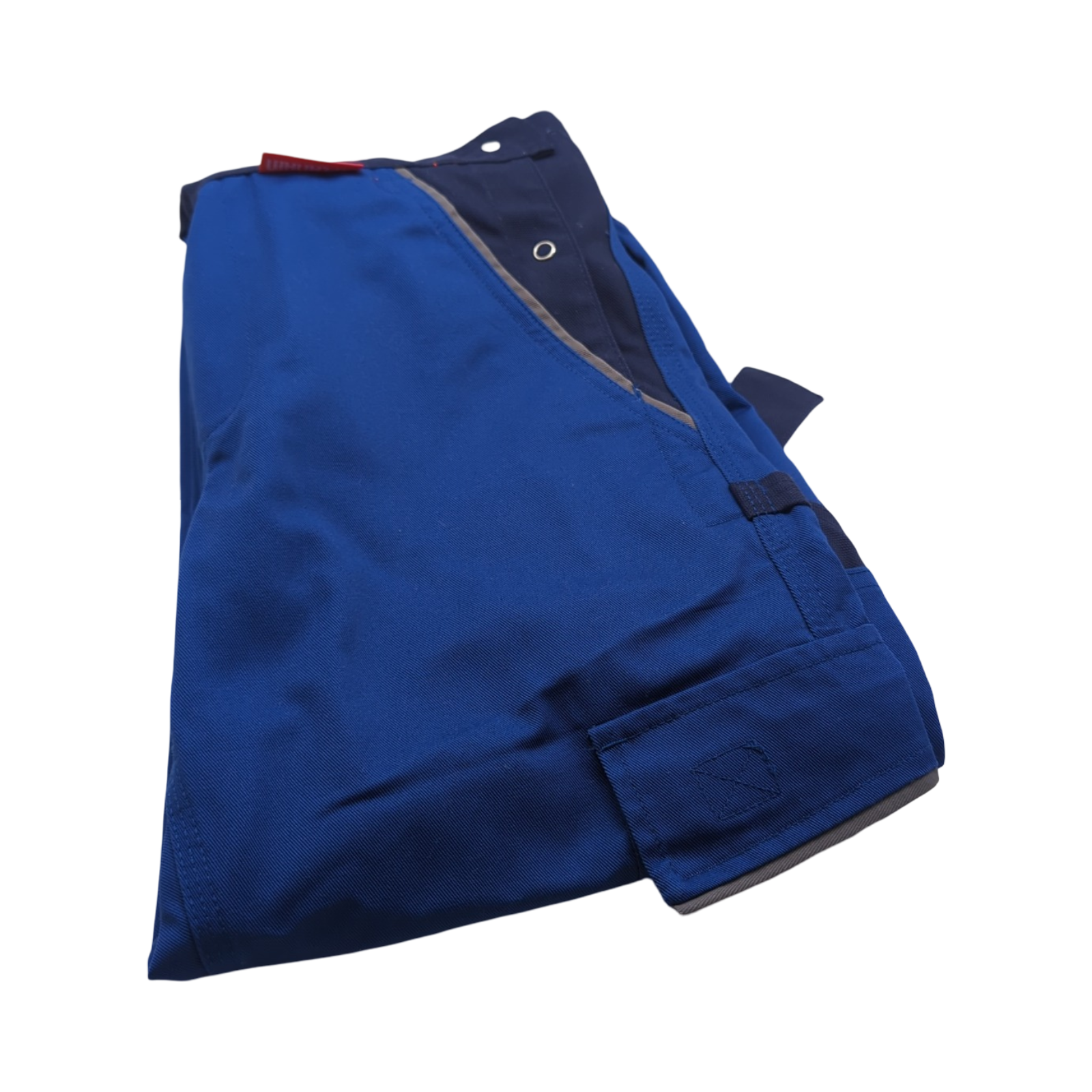 Planam Highline Damen-Latzhose kornblau marine zink Größe 34