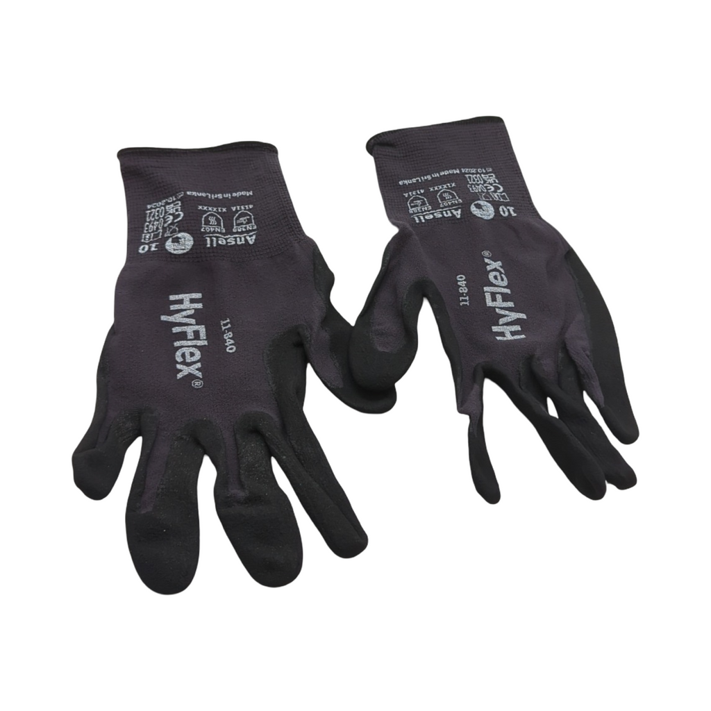 HyFlex 11-840 Arbeitshandschuhe Nitril-Beschichtung rutschfest 12 Paar