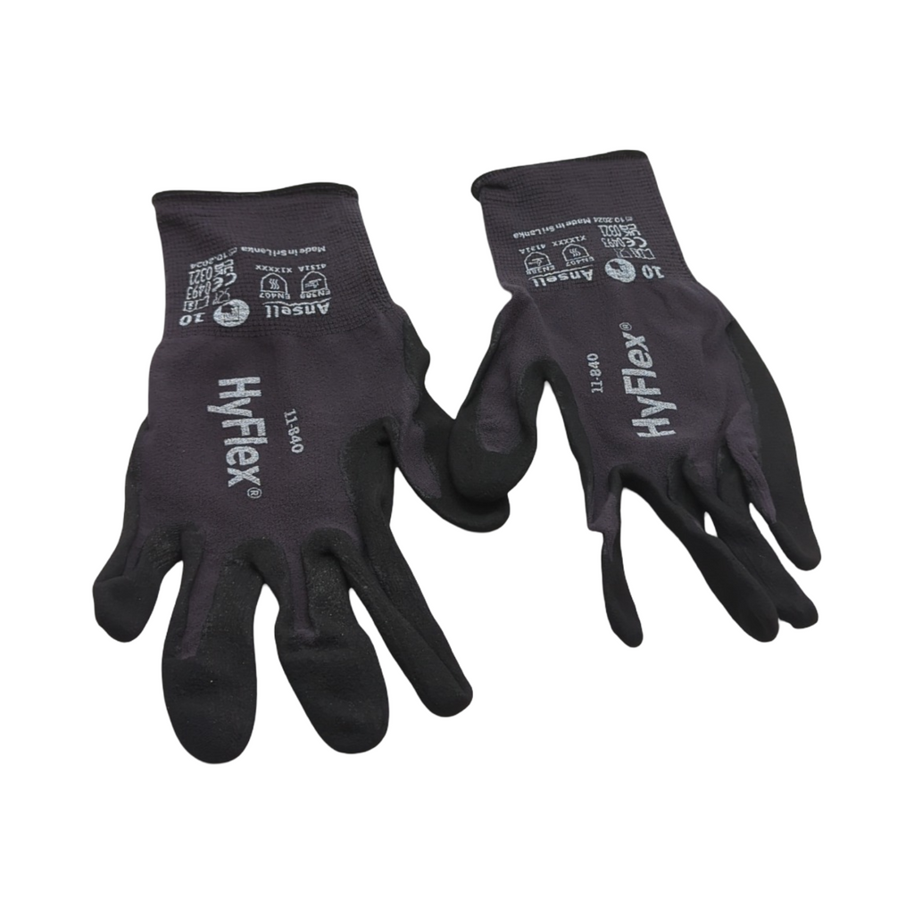 HyFlex 11-840 Arbeitshandschuhe Nitril-Beschichtung rutschfest 12 Paar