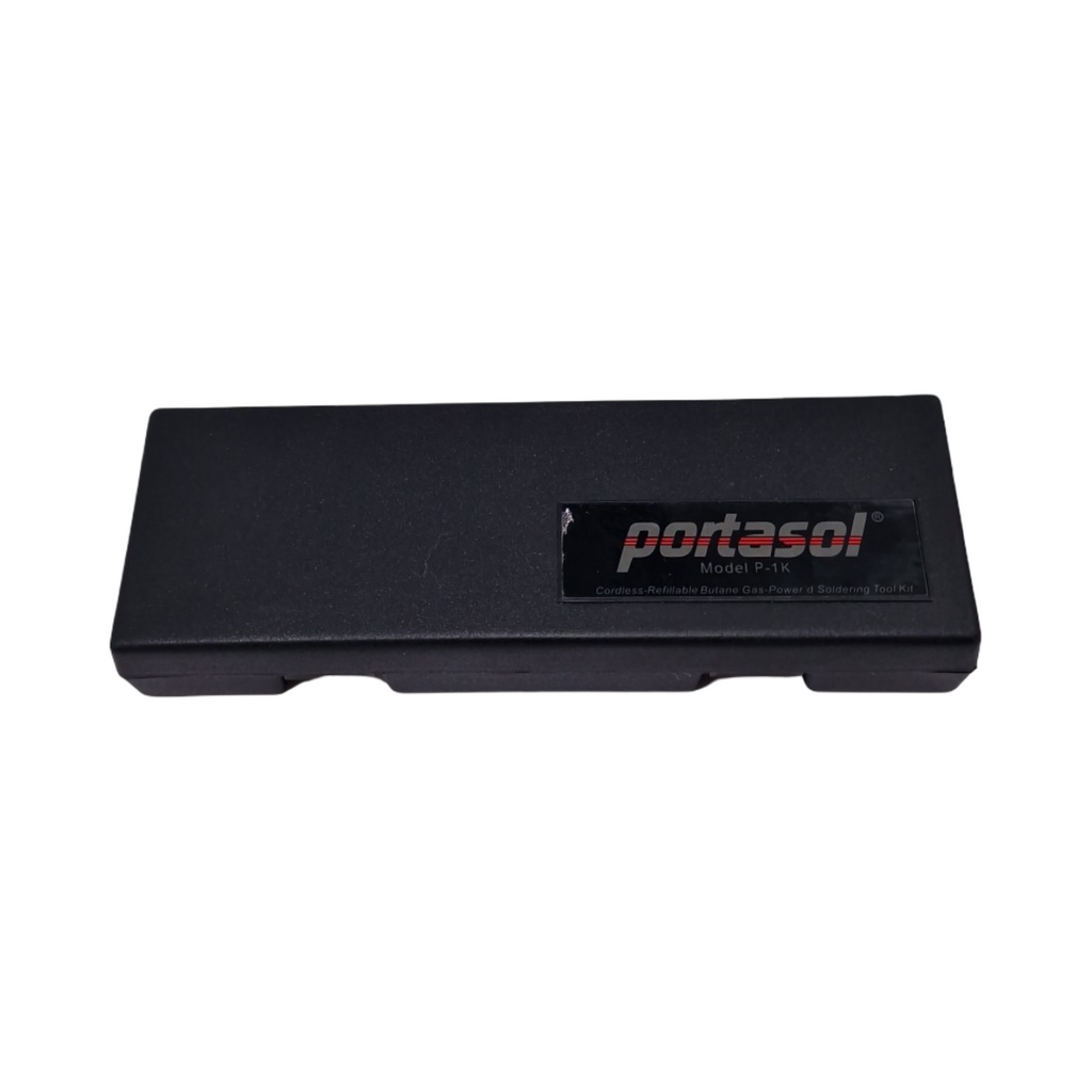 Portasol Lötkolben Set tragbar Piezo Zündung einstellbar 10-60W 450°C Laufzeit 9