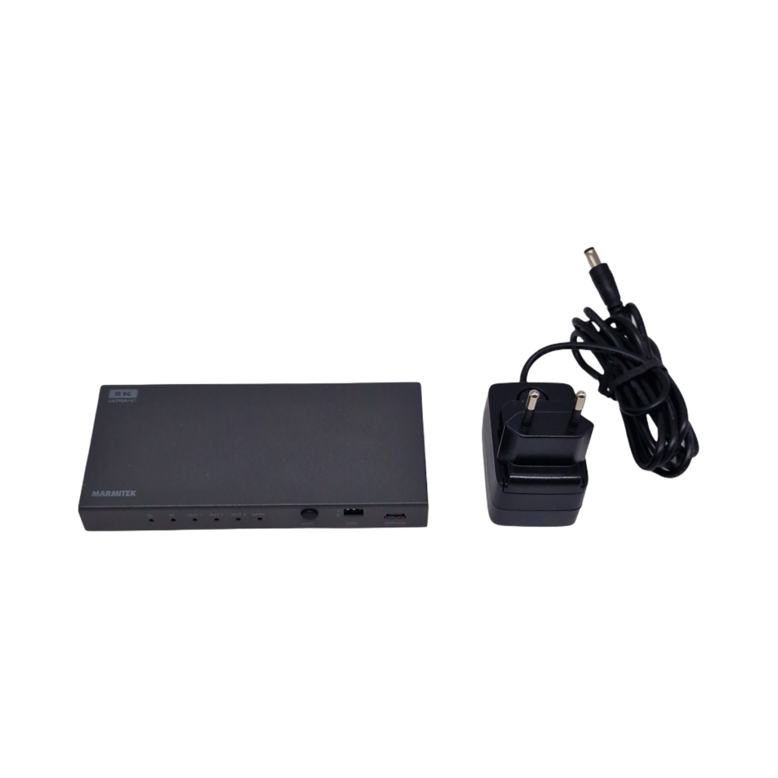 Marmitek Connect AE34 HDMI Audio Extractor 8K 60Hz Konverter für AV-Receiver und Soundbar Schwarz 7.1 Kanäle