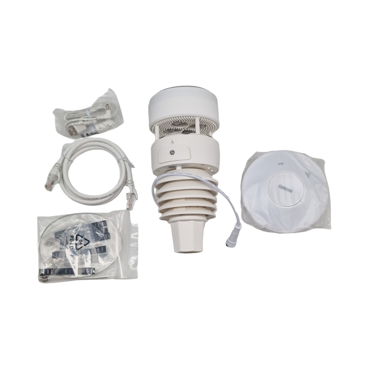 ECOWITT GW2001 Wetterstation mit Außensensor WS90 7-in-1 Wi-Fi/Kabel-Gateway