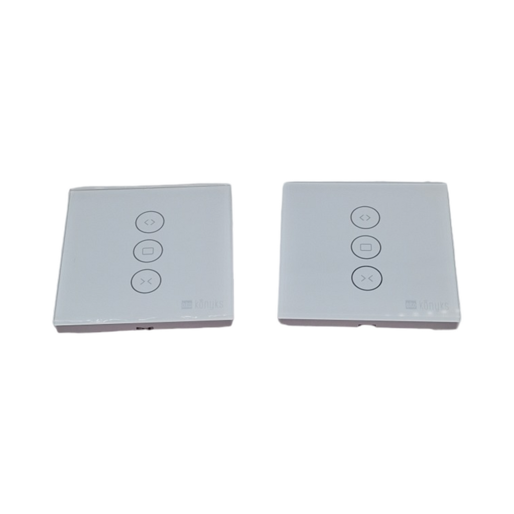 Konyks Vollo Max 3 Set 2er Pack Smart Schalter für Rollläden einfache Installation Sprachsteuerung Alexa Google Siri