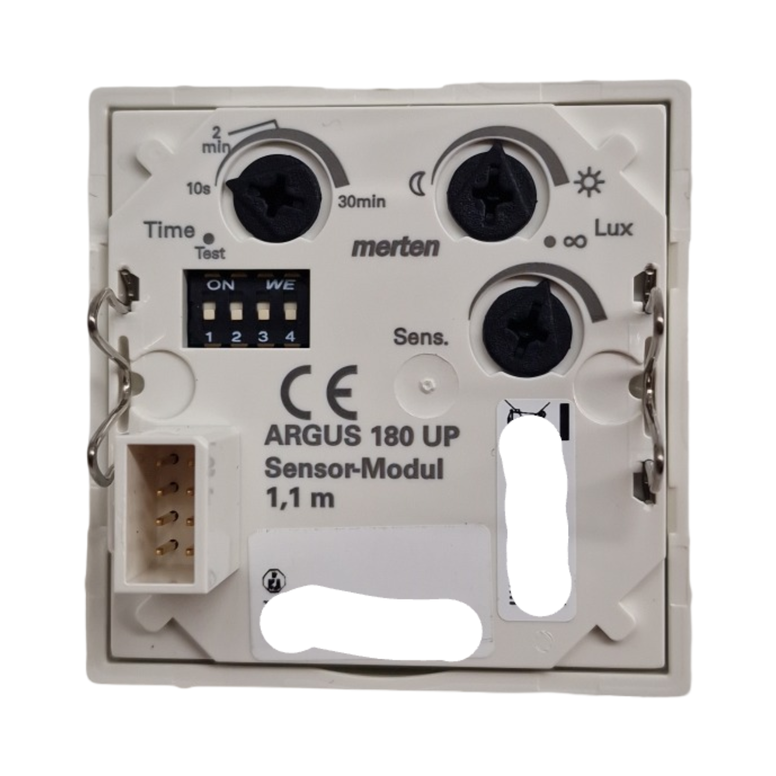 Schneider Electric Merten Argus 180 UP Sensor-Modul Bewegungsmelder Innenbereich polarweiss glänzend