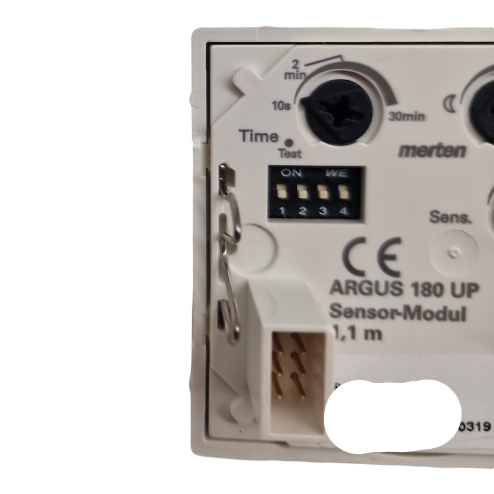 Schneider Electric Merten Argus 180 UP Sensor-Modul Bewegungsmelder Innenbereich polarweiss glänzend