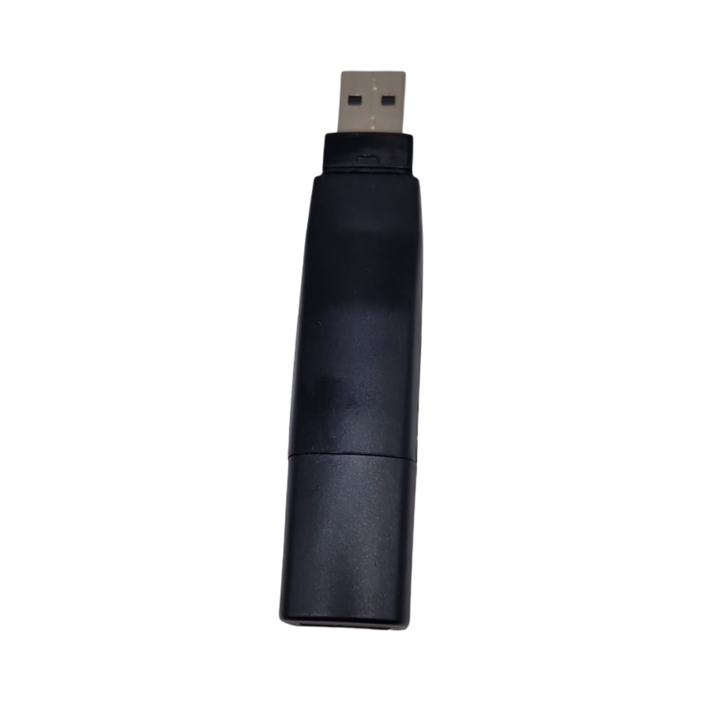 TFA Dostmann Log32 T Datenlogger für Temperatur, 31.1055, Speicher für 60.000 Datensätze, L 22 (30) x B 21 (28) x H 102 mm, Schwarz