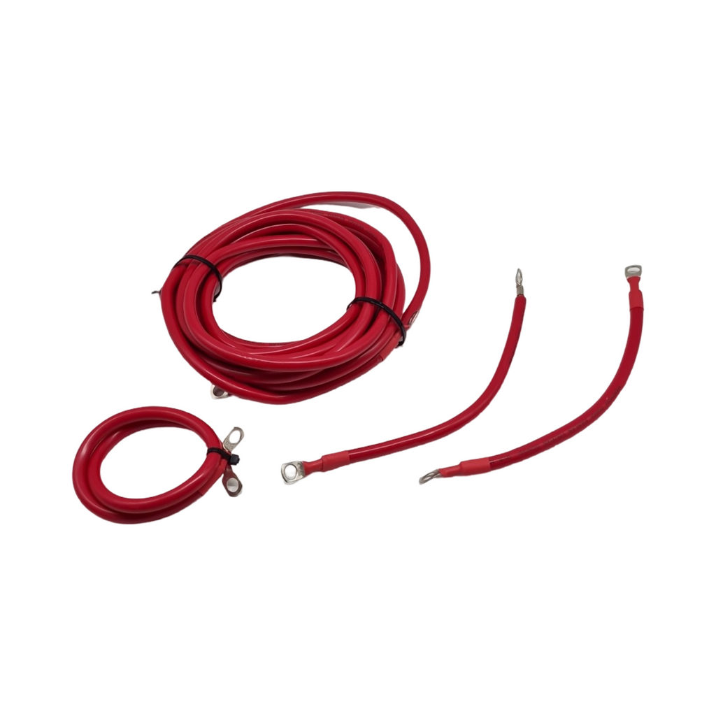 VEVOR Doppelbatterie Trennrelais 12V Split Charge Kit 140A automatisches Ladegerät Kabelset -30 bis 105°C