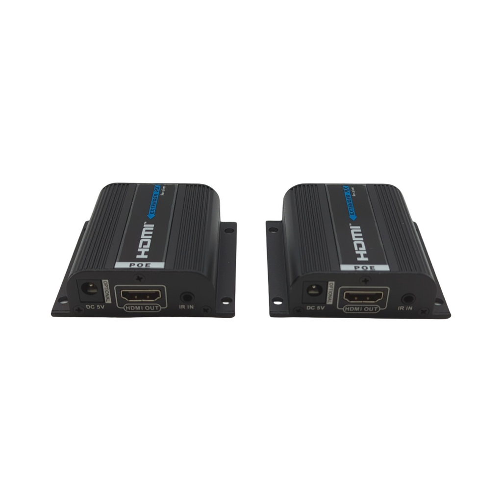 PremiumCord HDMI Splitter Modell 1-2 mit 2x Extender über CAT6/6a/7 Metallgehäuse Full HD 1080p 60Hz 3D