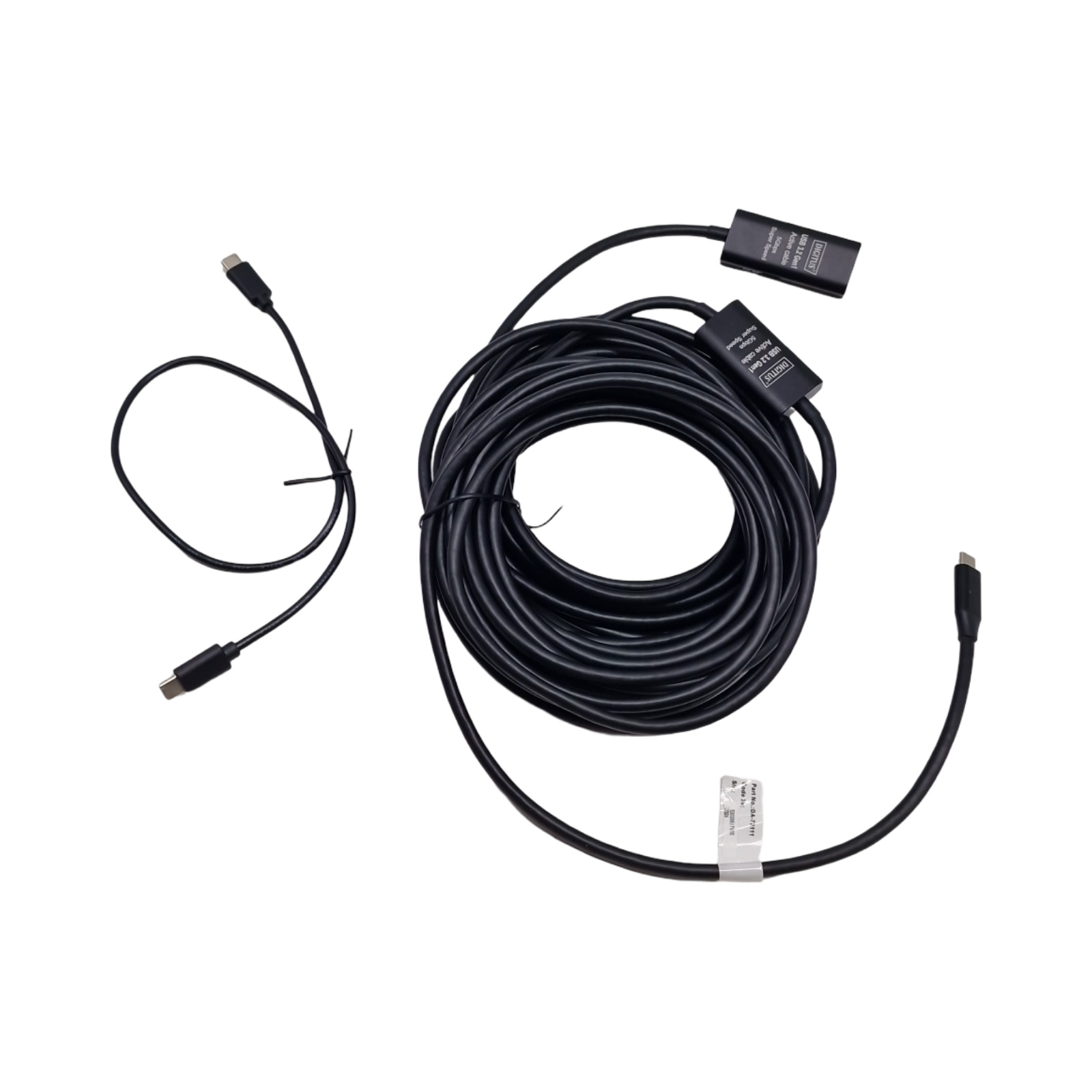 DIGITUS USB 3.2 Gen 1 Verlängerungskabel aktiv 10m Schwarz bis 5 Gbit/s