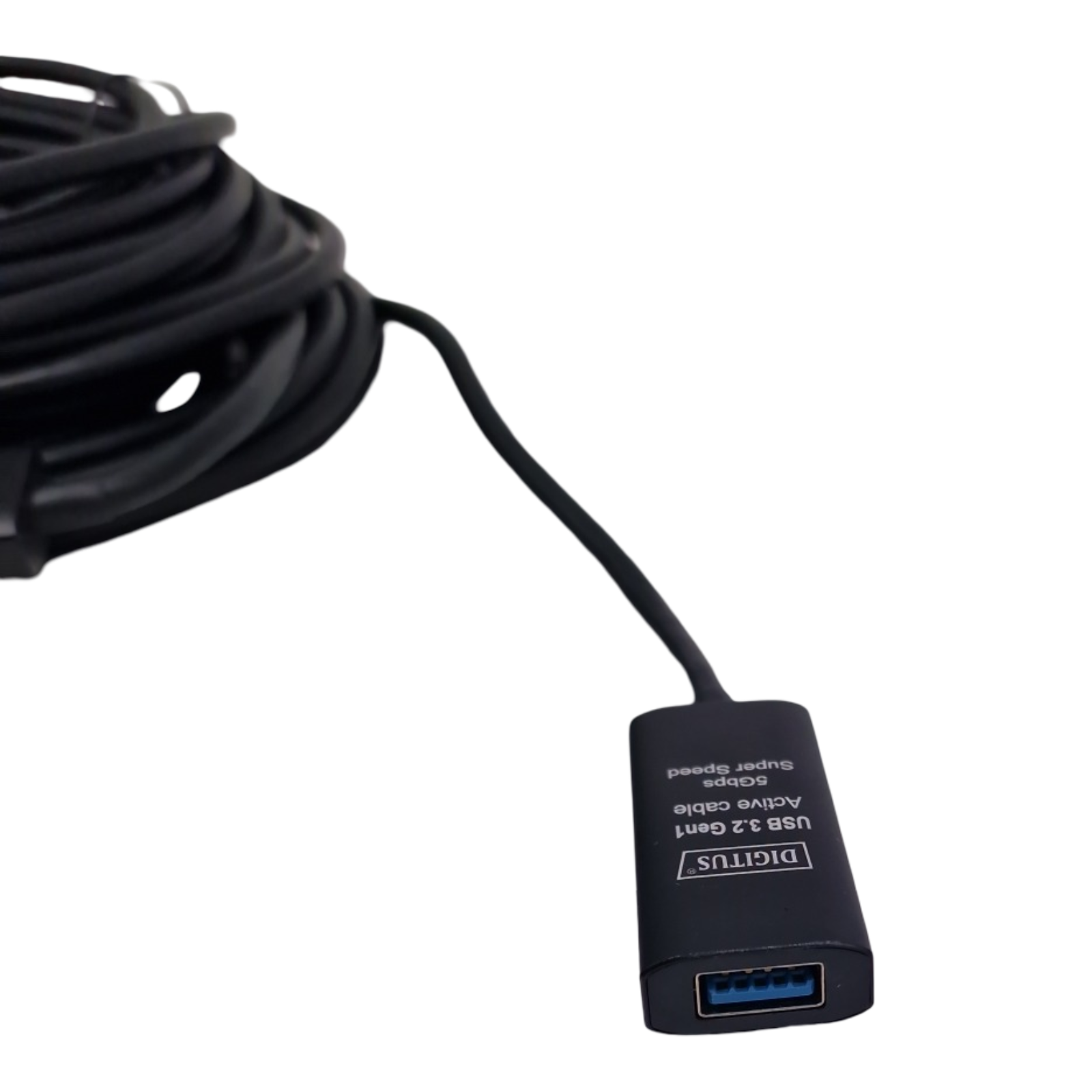 DIGITUS USB 3.2 Gen 1 Verlängerungskabel aktiv 10m Schwarz bis 5 Gbit/s